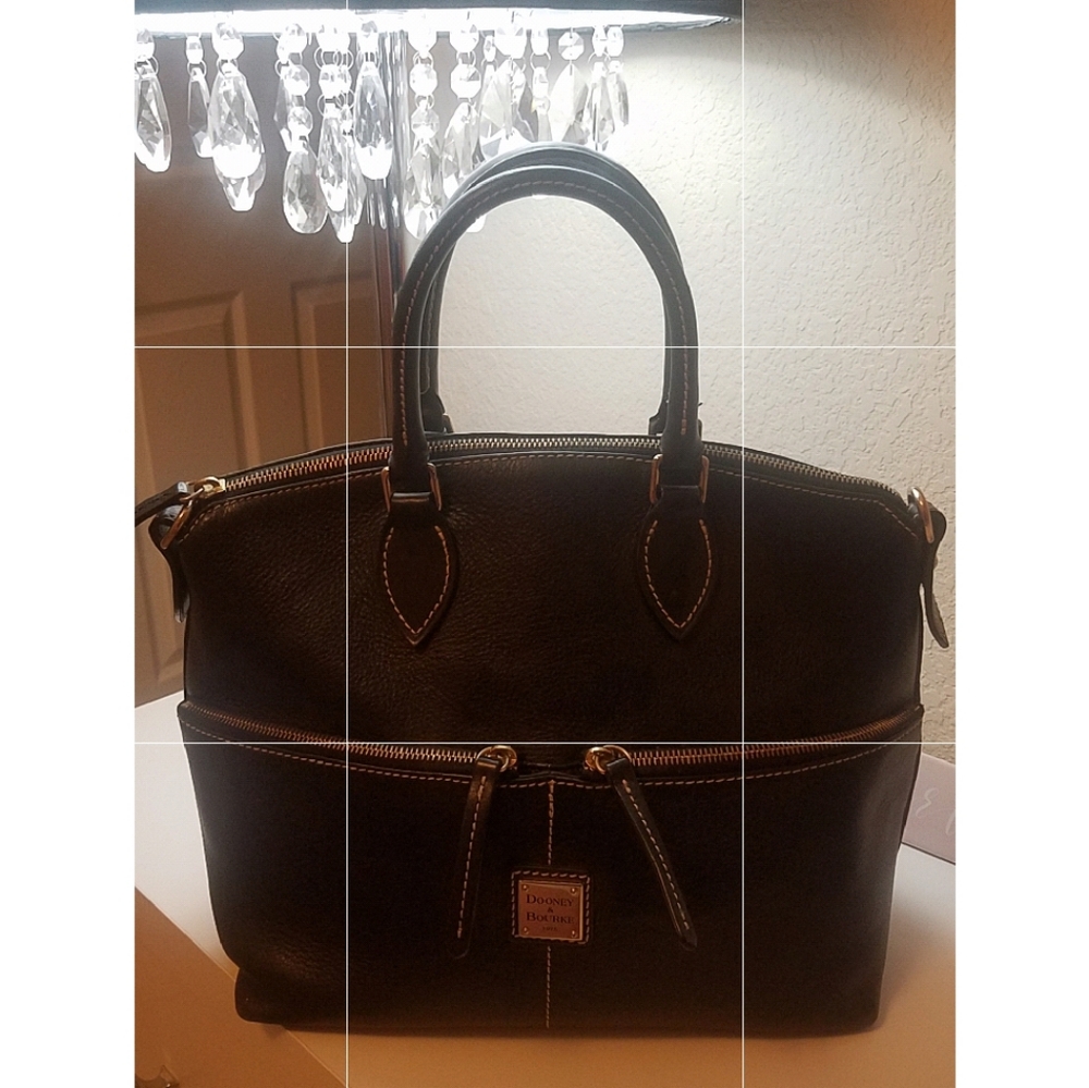 Dooney and Bourke saffiano leather satchel